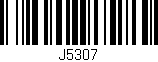 Código de barras (EAN, GTIN, SKU, ISBN): 'J5307'