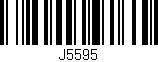 Código de barras (EAN, GTIN, SKU, ISBN): 'J5595'