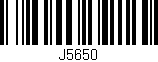 Código de barras (EAN, GTIN, SKU, ISBN): 'J5650'