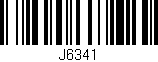 Código de barras (EAN, GTIN, SKU, ISBN): 'J6341'