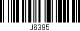 Código de barras (EAN, GTIN, SKU, ISBN): 'J6395'