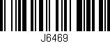 Código de barras (EAN, GTIN, SKU, ISBN): 'J6469'