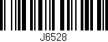 Código de barras (EAN, GTIN, SKU, ISBN): 'J6528'
