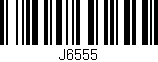 Código de barras (EAN, GTIN, SKU, ISBN): 'J6555'