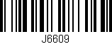 Código de barras (EAN, GTIN, SKU, ISBN): 'J6609'
