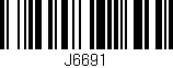 Código de barras (EAN, GTIN, SKU, ISBN): 'J6691'