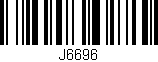 Código de barras (EAN, GTIN, SKU, ISBN): 'J6696'