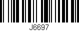 Código de barras (EAN, GTIN, SKU, ISBN): 'J6697'