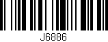Código de barras (EAN, GTIN, SKU, ISBN): 'J6886'