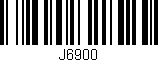 Código de barras (EAN, GTIN, SKU, ISBN): 'J6900'