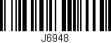 Código de barras (EAN, GTIN, SKU, ISBN): 'J6948'