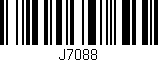 Código de barras (EAN, GTIN, SKU, ISBN): 'J7088'