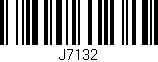 Código de barras (EAN, GTIN, SKU, ISBN): 'J7132'