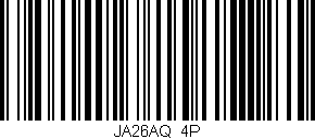 Código de barras (EAN, GTIN, SKU, ISBN): 'JA26AQ/4P'