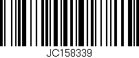 Código de barras (EAN, GTIN, SKU, ISBN): 'JC158339'