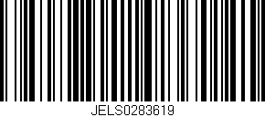 Código de barras (EAN, GTIN, SKU, ISBN): 'JELS0283619'