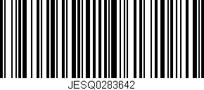 Código de barras (EAN, GTIN, SKU, ISBN): 'JESQ0283642'