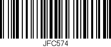 Código de barras (EAN, GTIN, SKU, ISBN): 'JFC574'