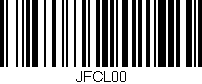 Código de barras (EAN, GTIN, SKU, ISBN): 'JFCL00'