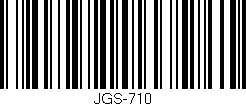 Código de barras (EAN, GTIN, SKU, ISBN): 'JGS-710'