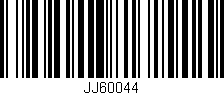 Código de barras (EAN, GTIN, SKU, ISBN): 'JJ60044'