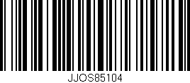 Código de barras (EAN, GTIN, SKU, ISBN): 'JJOS85104'