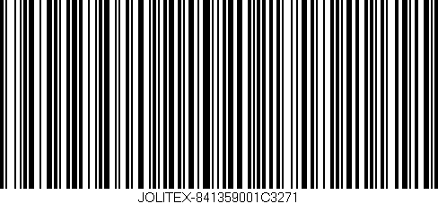 Código de barras (EAN, GTIN, SKU, ISBN): 'JOLITEX-841359001C3271'