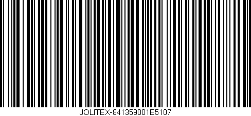 Código de barras (EAN, GTIN, SKU, ISBN): 'JOLITEX-841359001E5107'