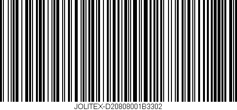 Código de barras (EAN, GTIN, SKU, ISBN): 'JOLITEX-D20808001B3302'