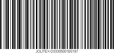 Código de barras (EAN, GTIN, SKU, ISBN): 'JOLITEX-D33305001B0197'