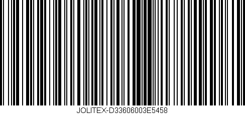 Código de barras (EAN, GTIN, SKU, ISBN): 'JOLITEX-D33606003E5458'