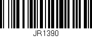 Código de barras (EAN, GTIN, SKU, ISBN): 'JR1390'