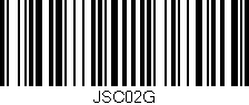 Código de barras (EAN, GTIN, SKU, ISBN): 'JSC02G'