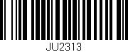 Código de barras (EAN, GTIN, SKU, ISBN): 'JU2313'