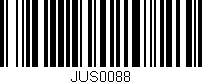 Código de barras (EAN, GTIN, SKU, ISBN): 'JUS0088'