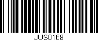 Código de barras (EAN, GTIN, SKU, ISBN): 'JUS0168'