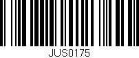 Código de barras (EAN, GTIN, SKU, ISBN): 'JUS0175'
