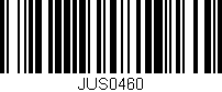 Código de barras (EAN, GTIN, SKU, ISBN): 'JUS0460'