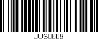 Código de barras (EAN, GTIN, SKU, ISBN): 'JUS0669'