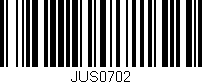 Código de barras (EAN, GTIN, SKU, ISBN): 'JUS0702'