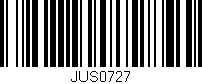 Código de barras (EAN, GTIN, SKU, ISBN): 'JUS0727'