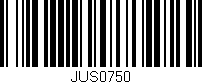 Código de barras (EAN, GTIN, SKU, ISBN): 'JUS0750'