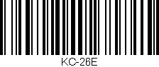 Código de barras (EAN, GTIN, SKU, ISBN): 'KC-26E'