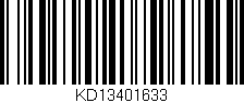 Código de barras (EAN, GTIN, SKU, ISBN): 'KD13401633'