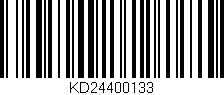 Código de barras (EAN, GTIN, SKU, ISBN): 'KD24400133'