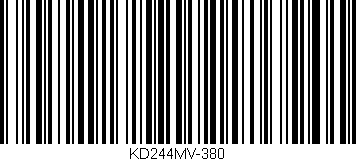 Código de barras (EAN, GTIN, SKU, ISBN): 'KD244MV-380'