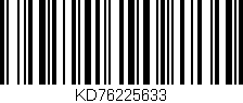 Código de barras (EAN, GTIN, SKU, ISBN): 'KD76225633'