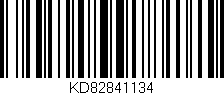 Código de barras (EAN, GTIN, SKU, ISBN): 'KD82841134'