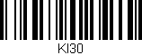 Código de barras (EAN, GTIN, SKU, ISBN): 'KI30'