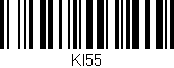 Código de barras (EAN, GTIN, SKU, ISBN): 'KI55'